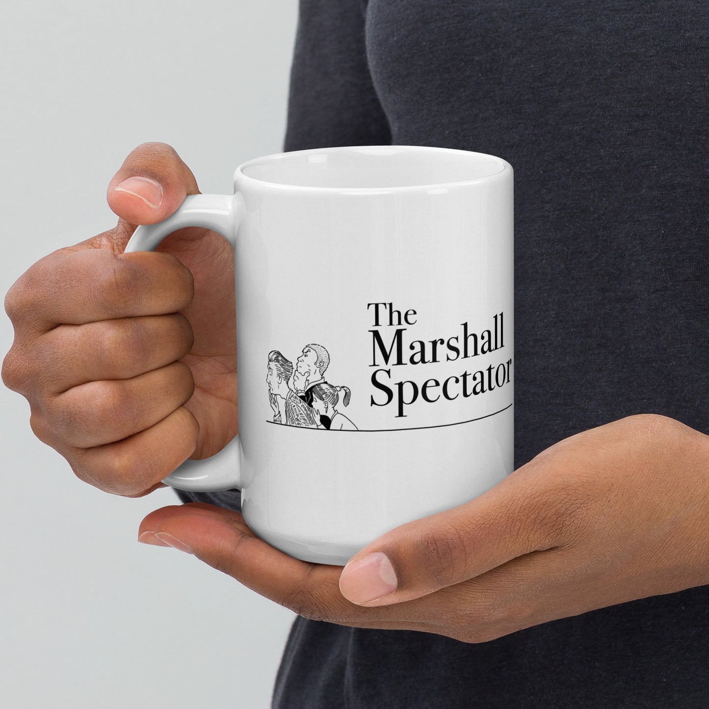 Marshall Spectator White glossy mug